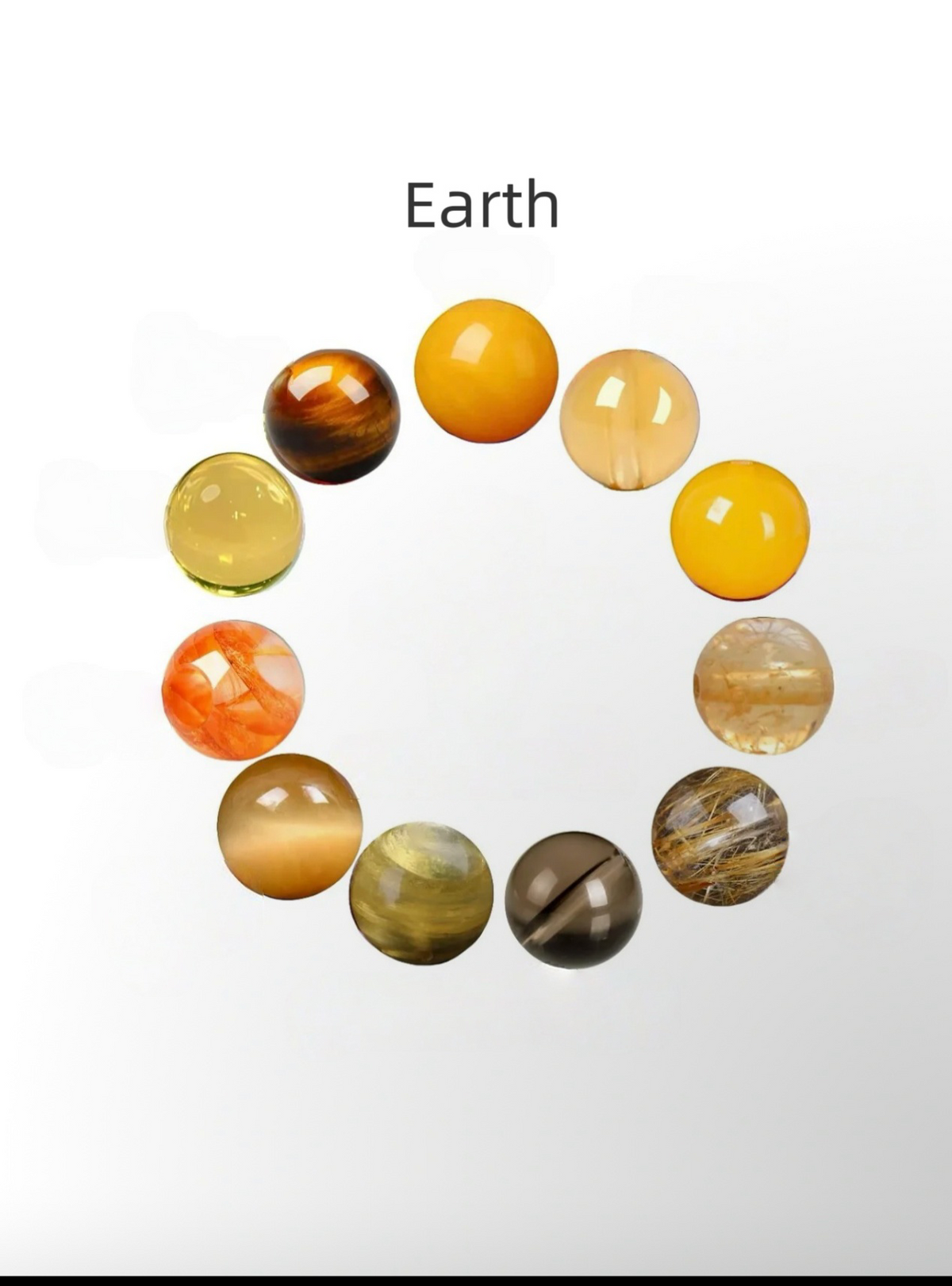 Earth Crysta Earth Element Crystal Recommend โ Aura Stone