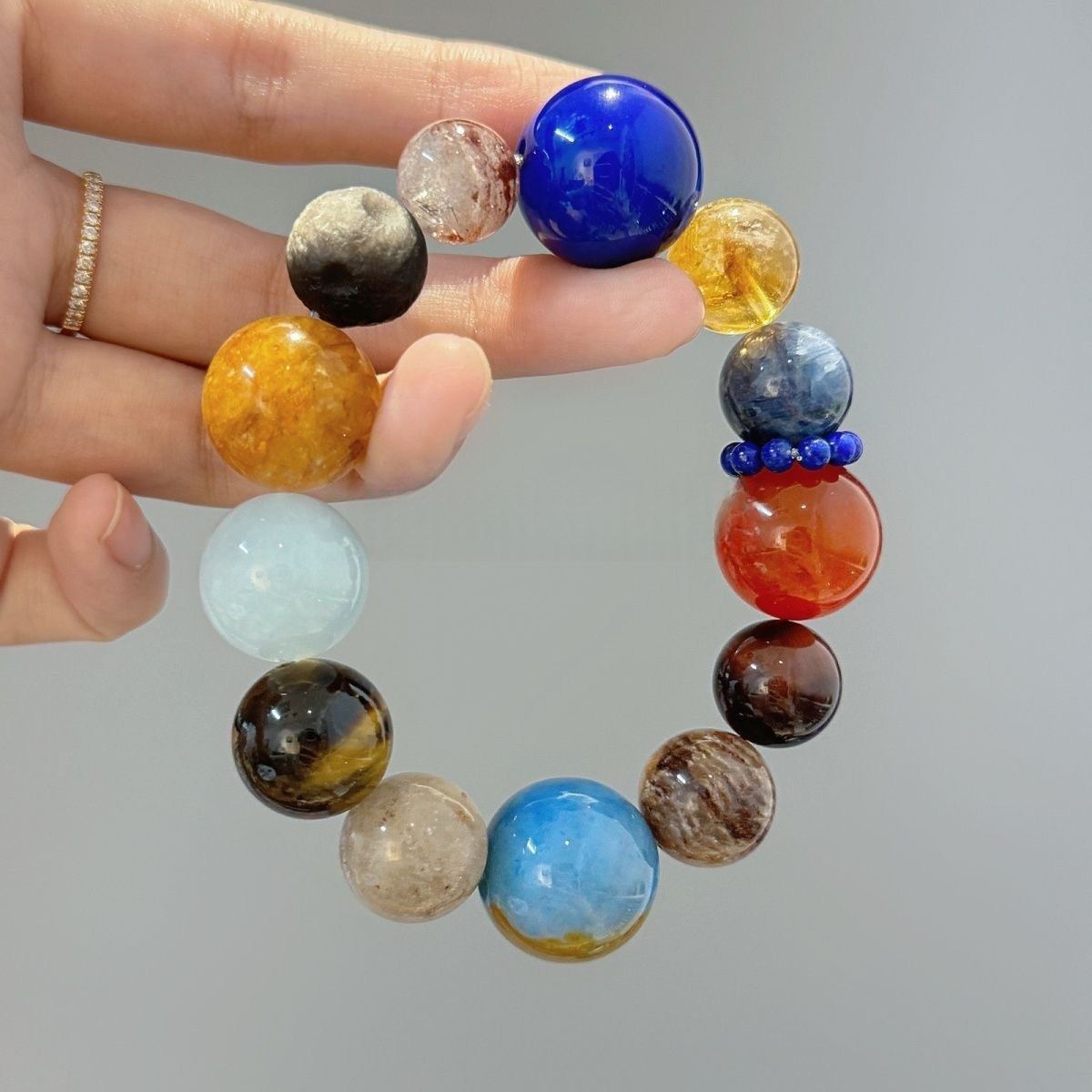 Galactic Gemstone Bracelet