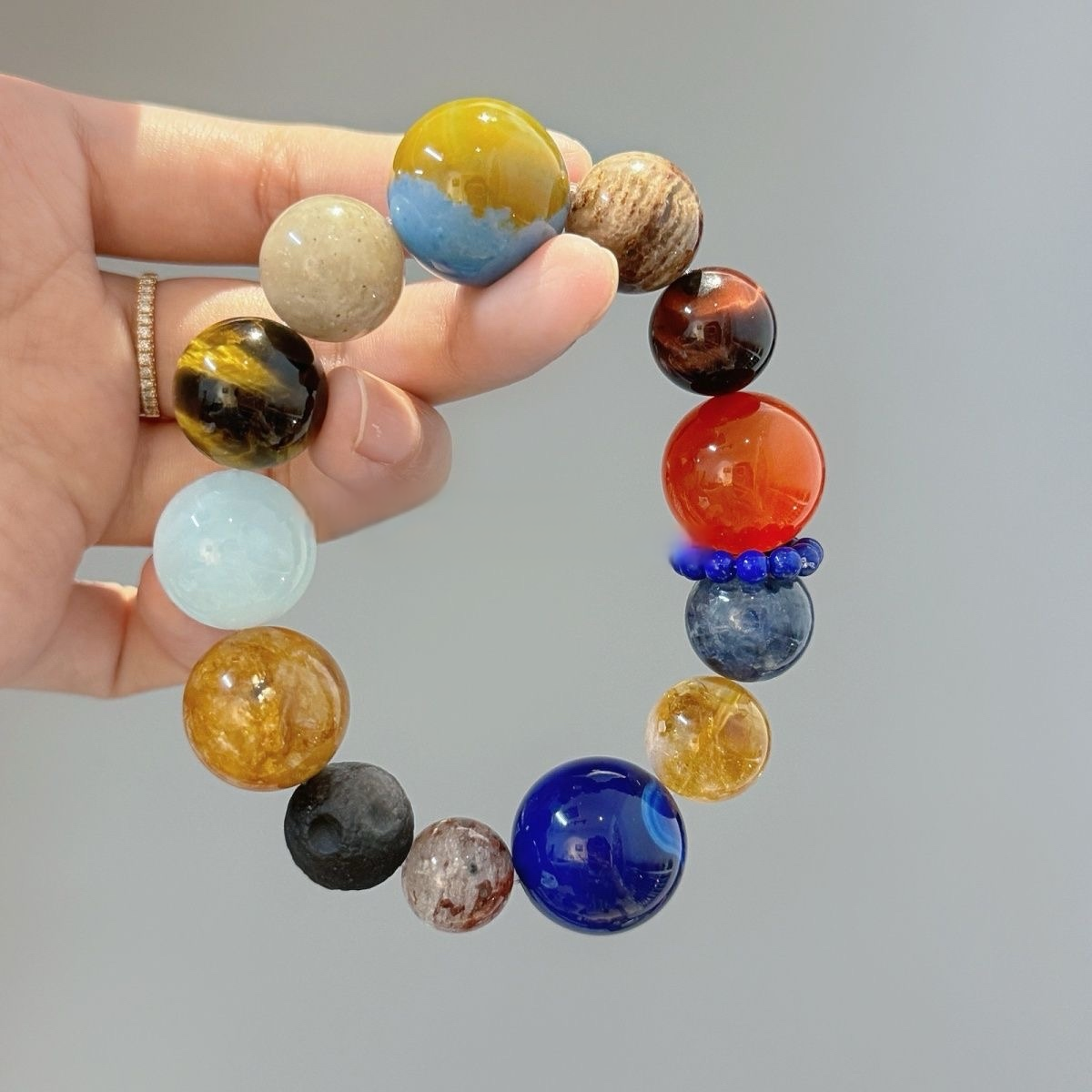 Galactic Gemstone Bracelet