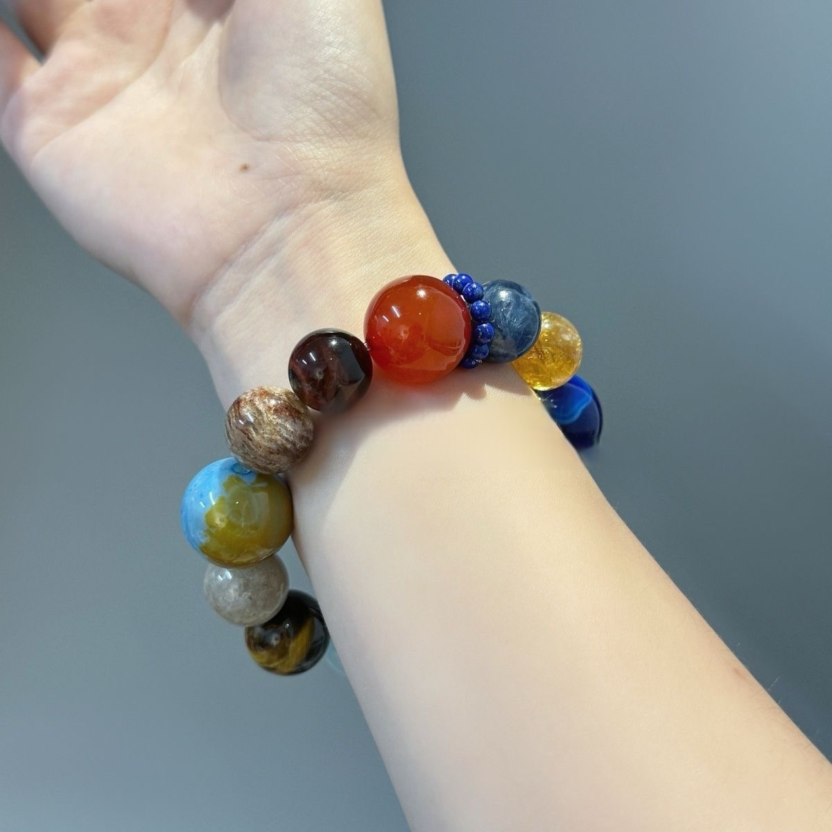 Galactic Gemstone Bracelet